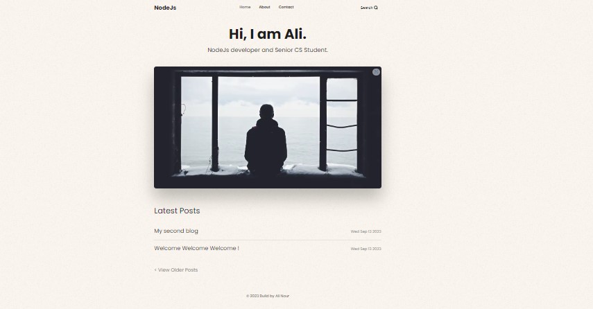 Image of MyBlog-nodeJs